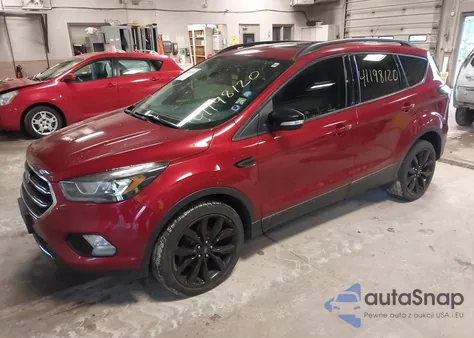 2017 Ford Escape Titanium from USA, damaged, VIN 1FMCU0JD7HUA46881